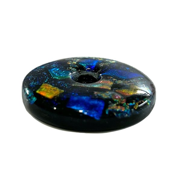 Dichroic Glass Pendant - Picture 3 of 3